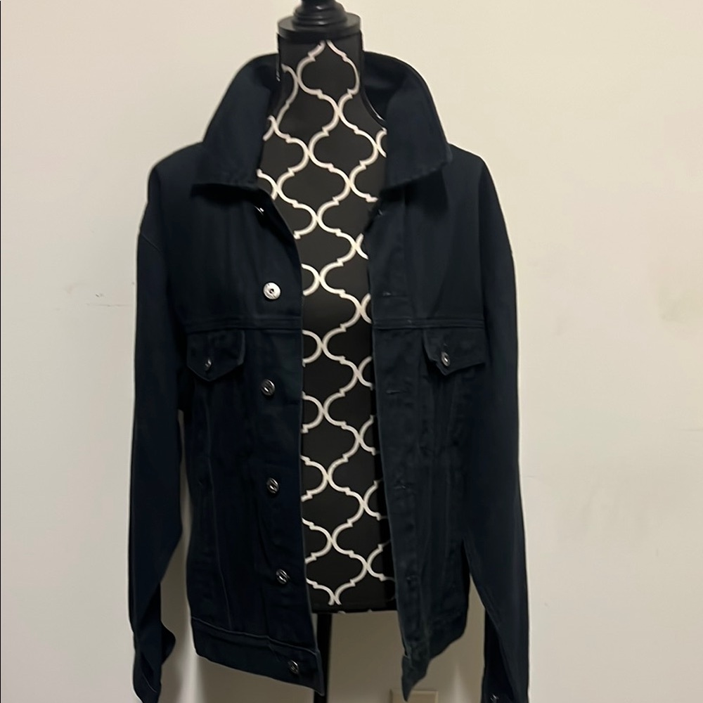 Men’s Wrangler Black Denim Jacket